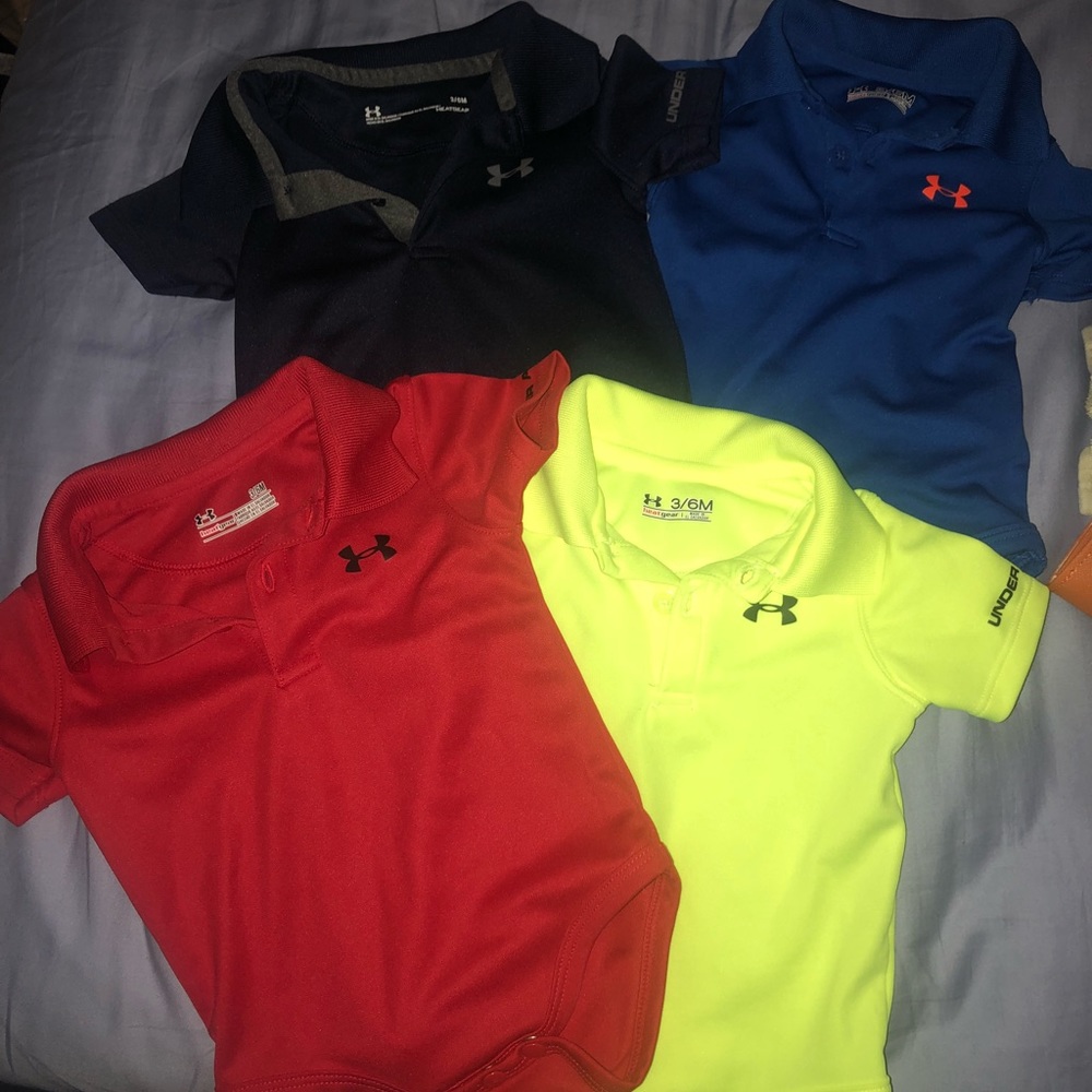 Under armour baby onesies